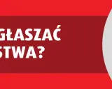 Gdzie zgłosić oszustwo internetowe? Biały symbol słuchawki telefonicznej na czerwonym tle.