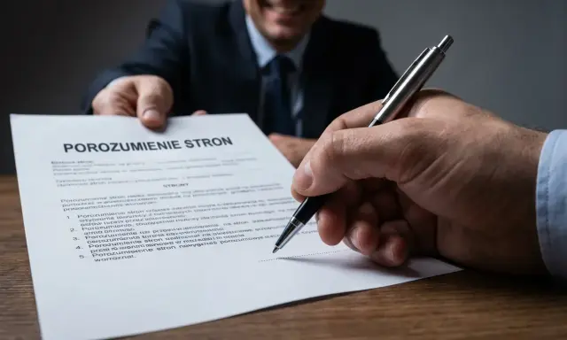 Podpisanie dokumentu "Porozumienie stron" to kluczowy krok do zakończenia współpracy.