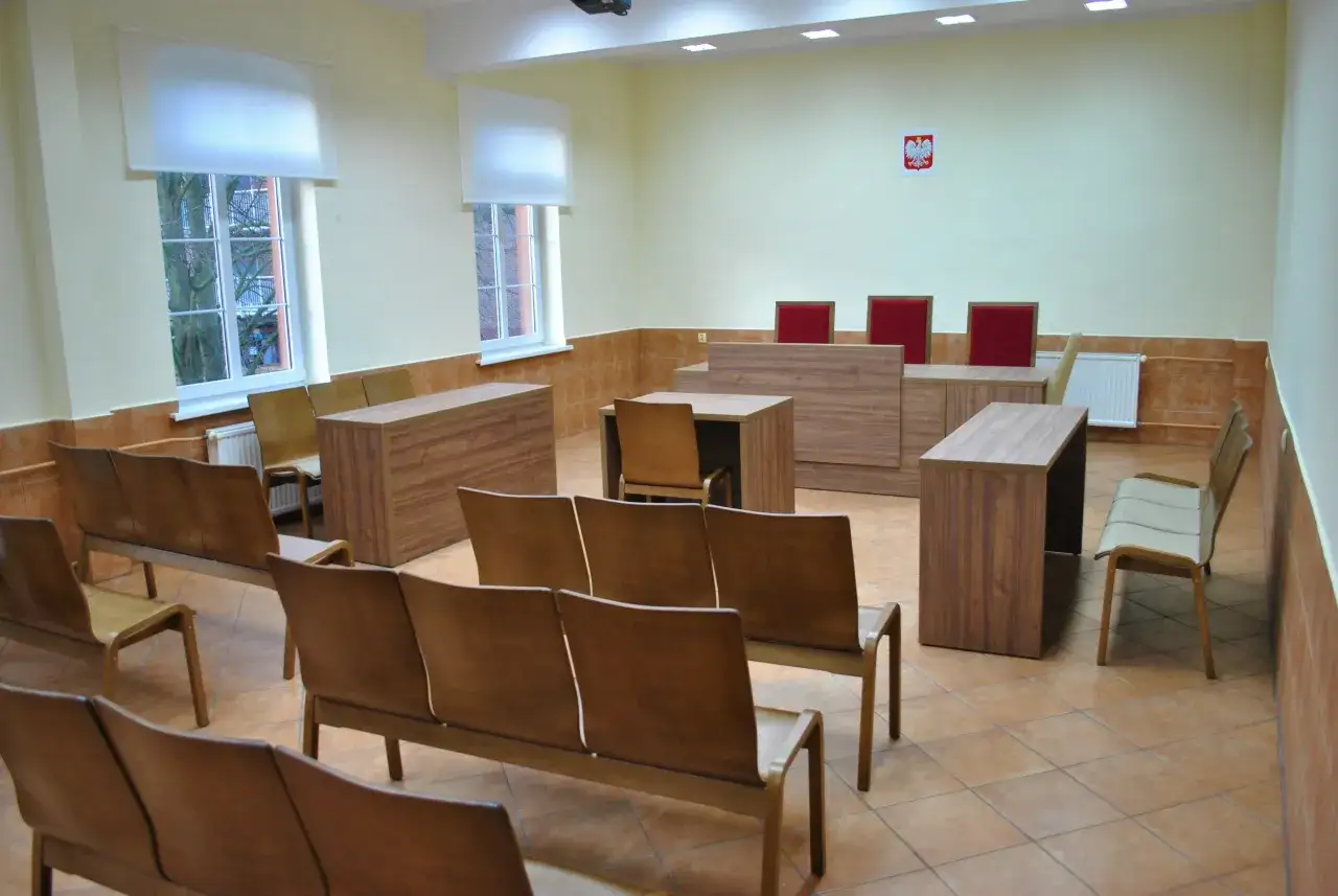 sąd polski sala rozpraw