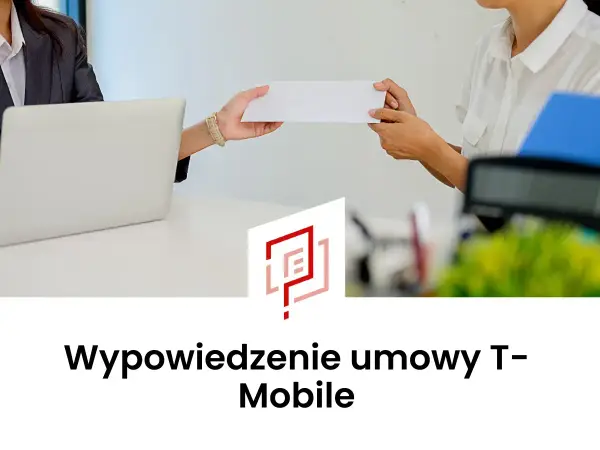 Przekazanie dokumentu, symbolizujące odstąpienie od umowy T-Mobile.